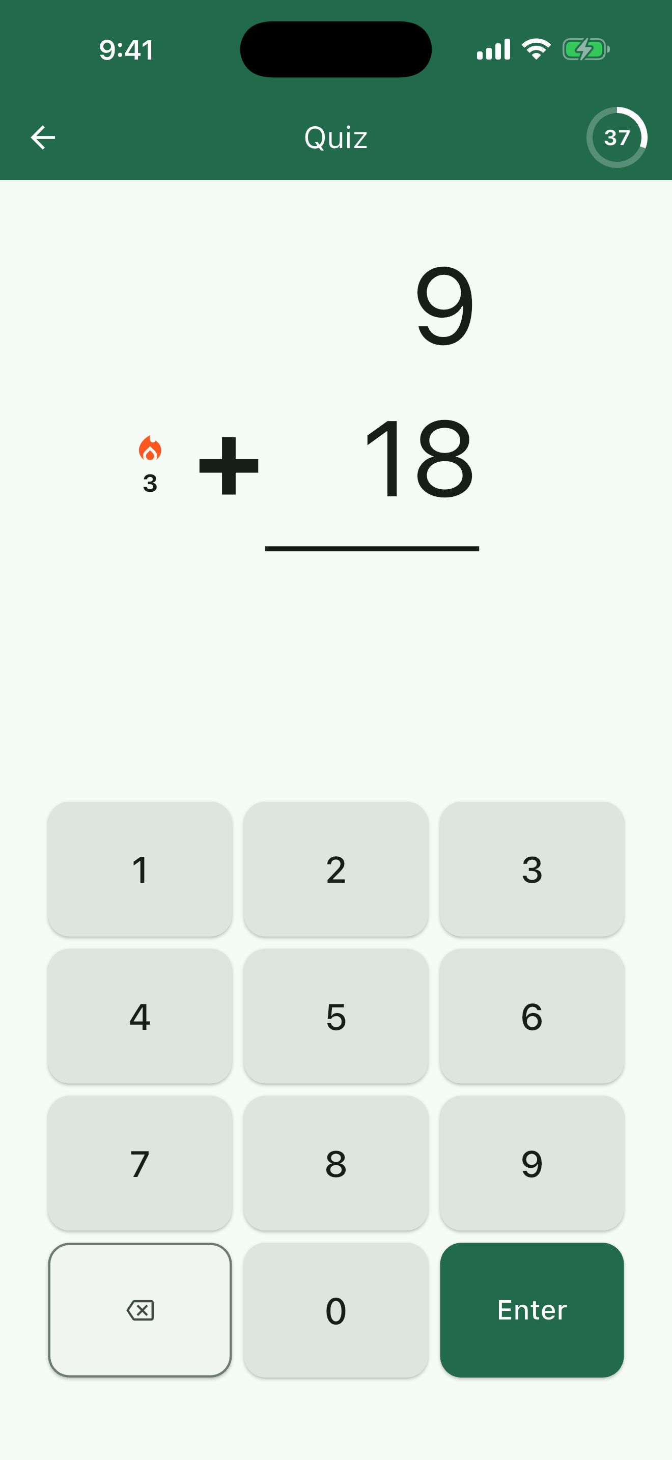 Math Minute - One-minute quiz